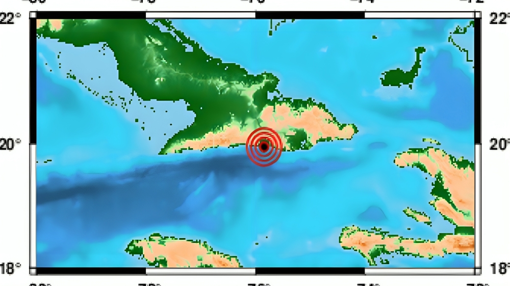 Sismo de magnitud 3.9 perceptible en toda la ciudad de Santiago de Cuba (1)