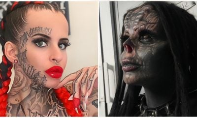 Tatuadora documenta su impresionante transformación corporal desde 2021