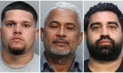 Tres arrestados en Miami-Dade por desmantelar autos en depósito de remolques (1)