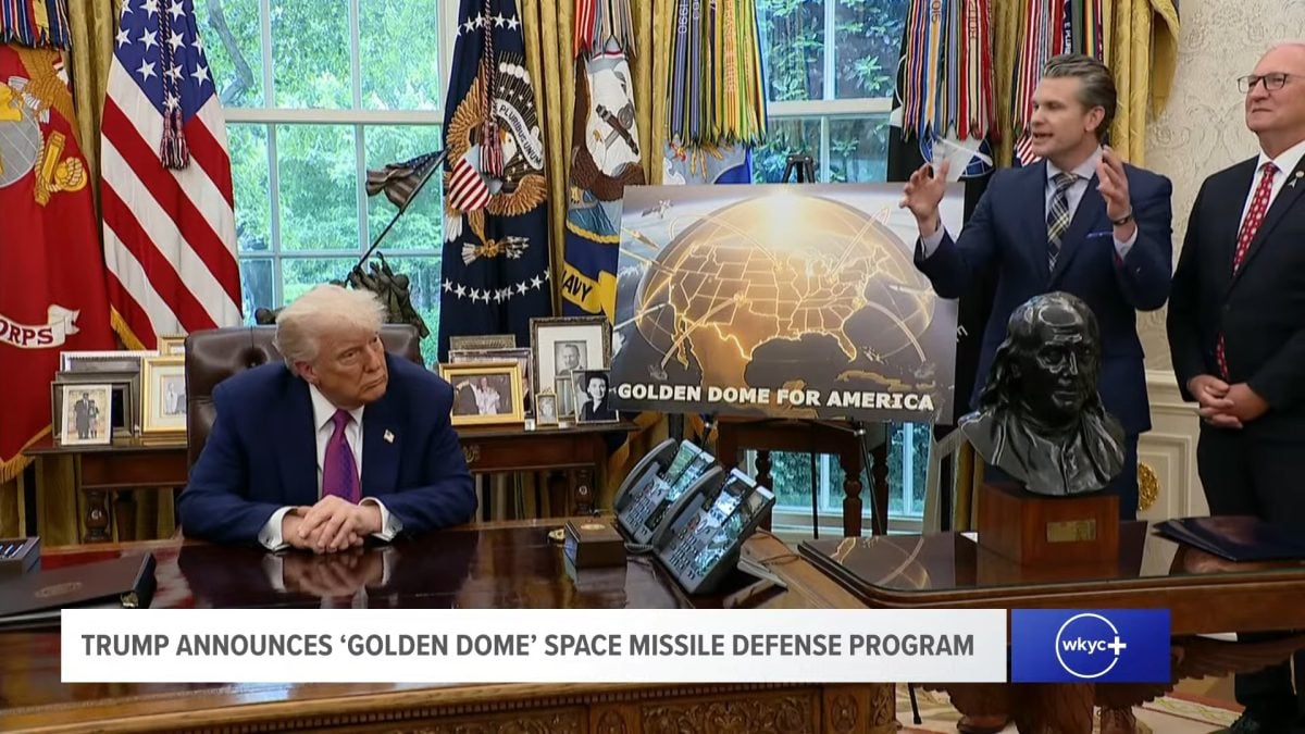 Trump anuncia el “Golden Dome” un programa para defender a EEUU ante cualquier ataque