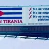 Valla en Tiranía no se vota