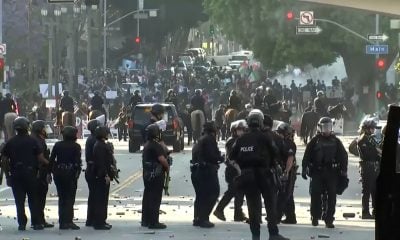 Al menos 56 detenidos en las protestas contra los operativos del ICE en Los Ángeles