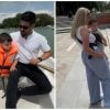 Alejandro Cuervo y su familia de paseo por España