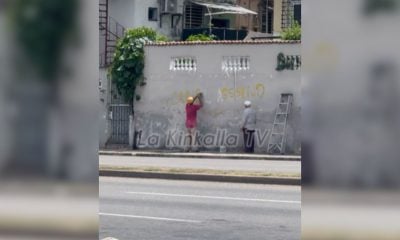 Aparece cartel en el municipio Playa contra el presidente cubano “Canel asesino”