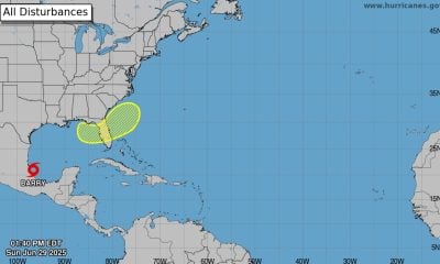 Aparece la tormenta tropical Barry y se vigila posible formación ciclónica cerca de Florida