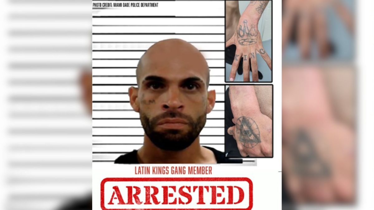 Arrestan a cubano vinculado a la pandilla Latin Kings en Florida