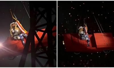Beyoncé en un Cadillac en Houston