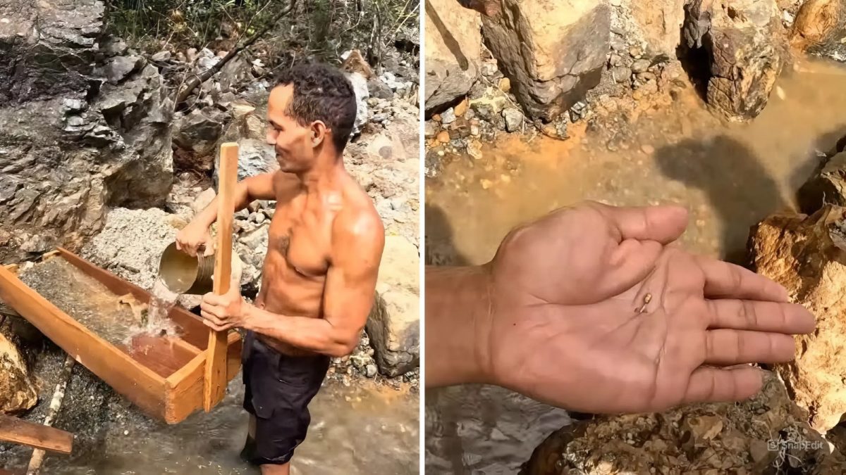 Búsqueda de oro en Cuba