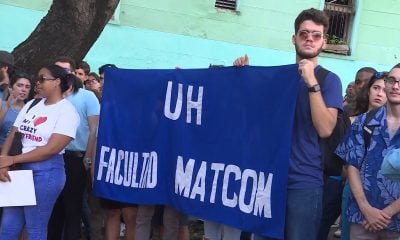 Cinco facultades de la Universidad de La Habana piden destitución del presidente de la FEU