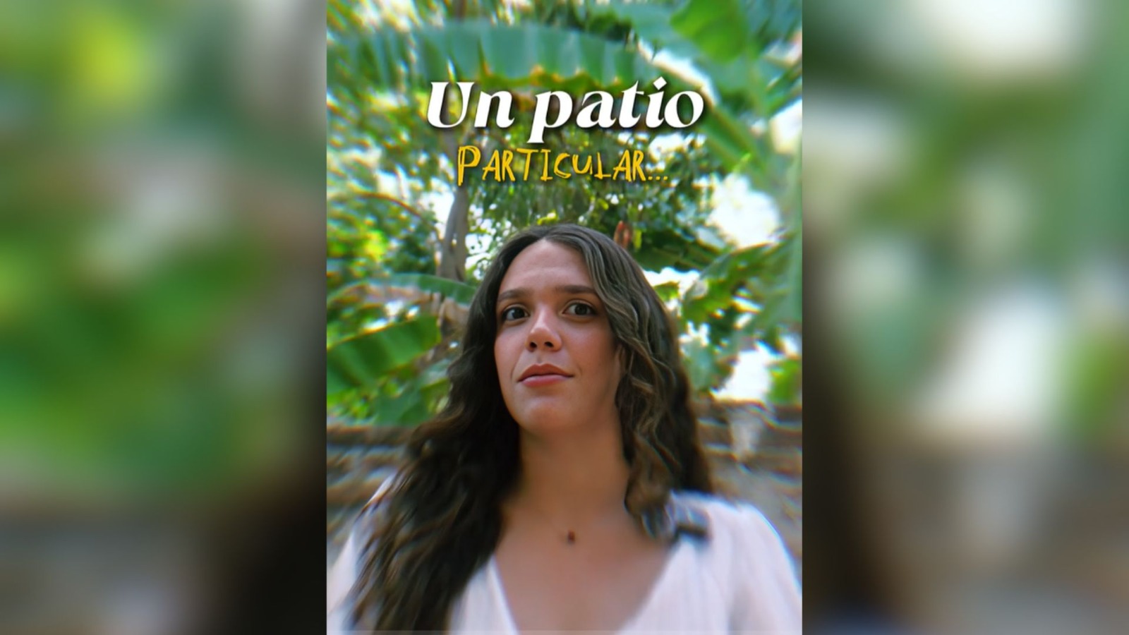 Como es un patio cubano en la ciudad de Holguín