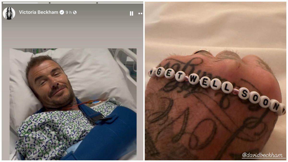David Beckham hospitalizado 