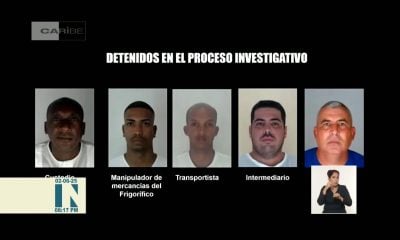 Detiene a implicados en el robo de 197 sacos de leche en polvo para niños