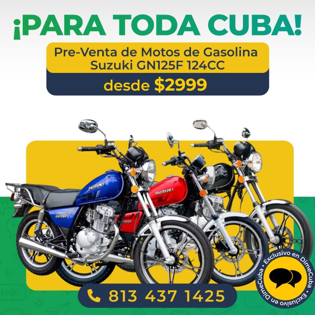 En julio inician los envíos de motocicletas Suzuki GN125F a Cuba para una mejor movilidad 3