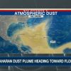 Gigantesca nube de polvo del Sahara avanza hacia Cuba y Florida