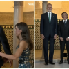 Gustavo Petro con los reyes de España