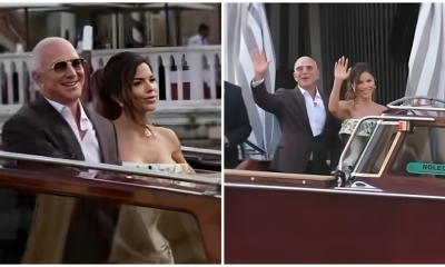 Jeff Bezos y su prometida Lauren Sánchez
