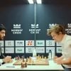 Magnus Carlsen da un puñetazo tras perder con el campeón mundial de ajedrez