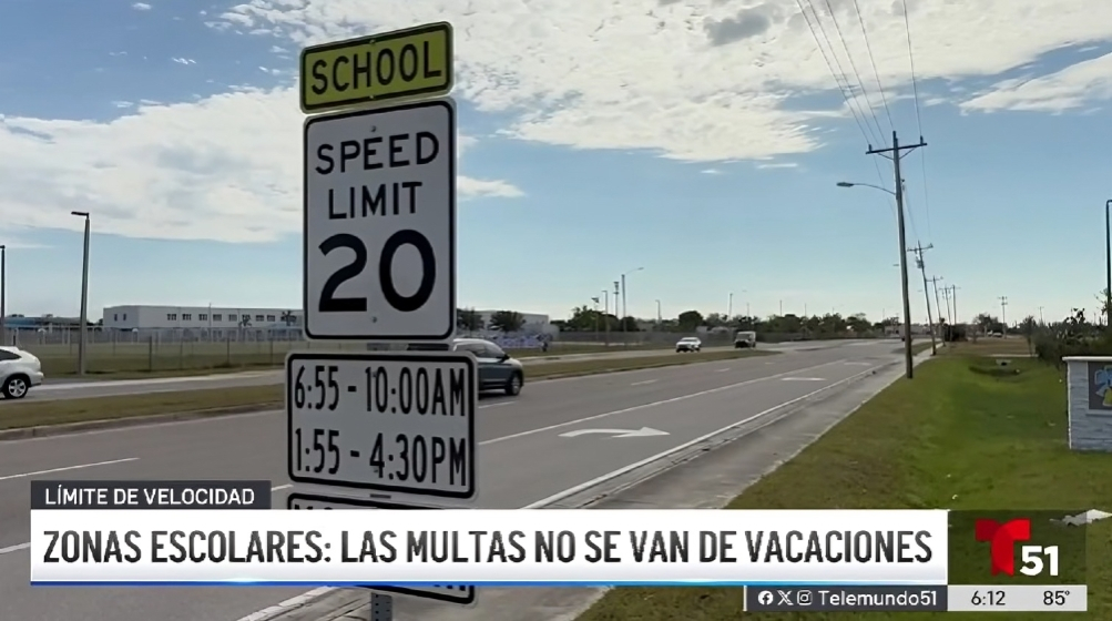 Miami-Dade reactivará cámaras de velocidad en zonas escolares durante el verano (1)