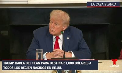 Trump promueve cuentas con 1.000 dólares de fondos públicos para bebés
