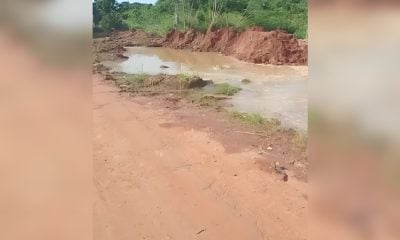 Una grave fuga de agua afecta a campesinos de tres fincas de La Habana (1)