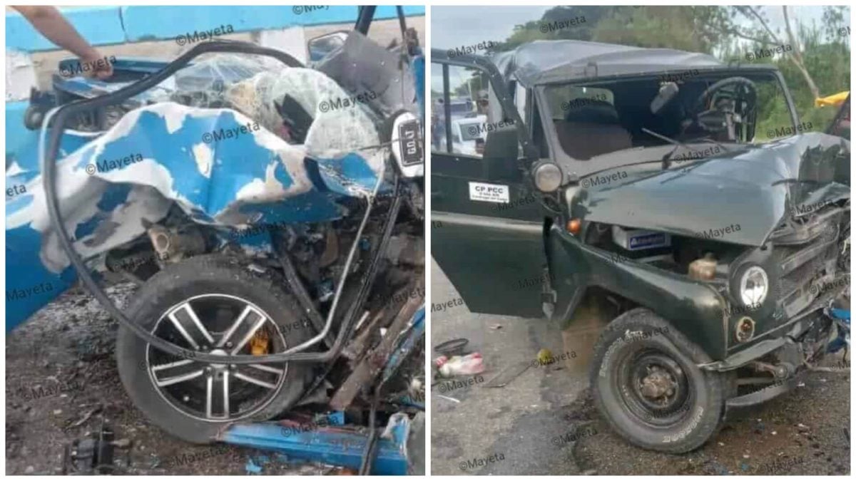 Accidente de tránsito en Santiago de Cuba