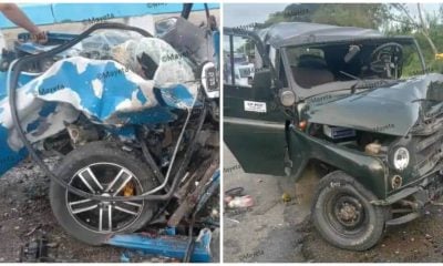 Accidente de tránsito en Santiago de Cuba