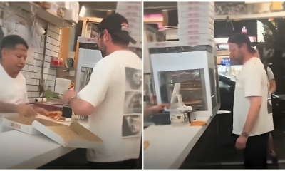 Altercado en pizzería
