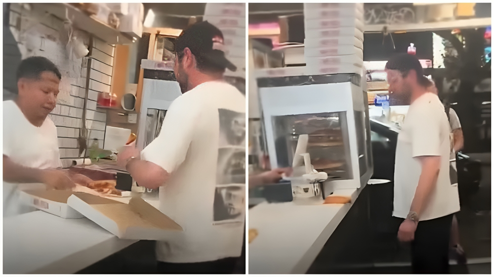 Altercado en pizzería