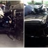 Auto de Seidy La Niña destruido