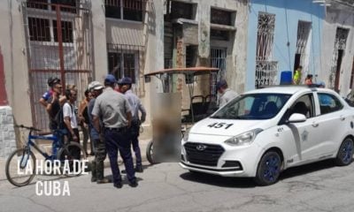 Bicitaxista fallece en Camagüey y su cuerpo permanece más de dos horas en la vía pública