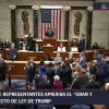 Cámara de Representantes aprueba el paquete presupuestario de Donald Trump