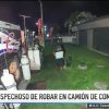 Cámara de seguridad capta robo en un camión de comida cubana en Fort Pierce