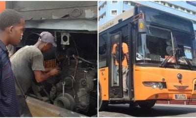Cuba recibe donación de piezas chinas para reparar 100 ómnibus de transporte público