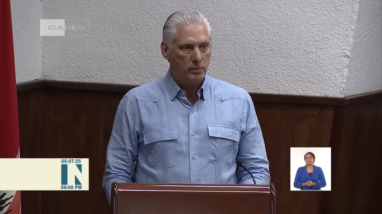 Díaz-Canel admite que con apagones de más de 20 horas “está paralizado todo”