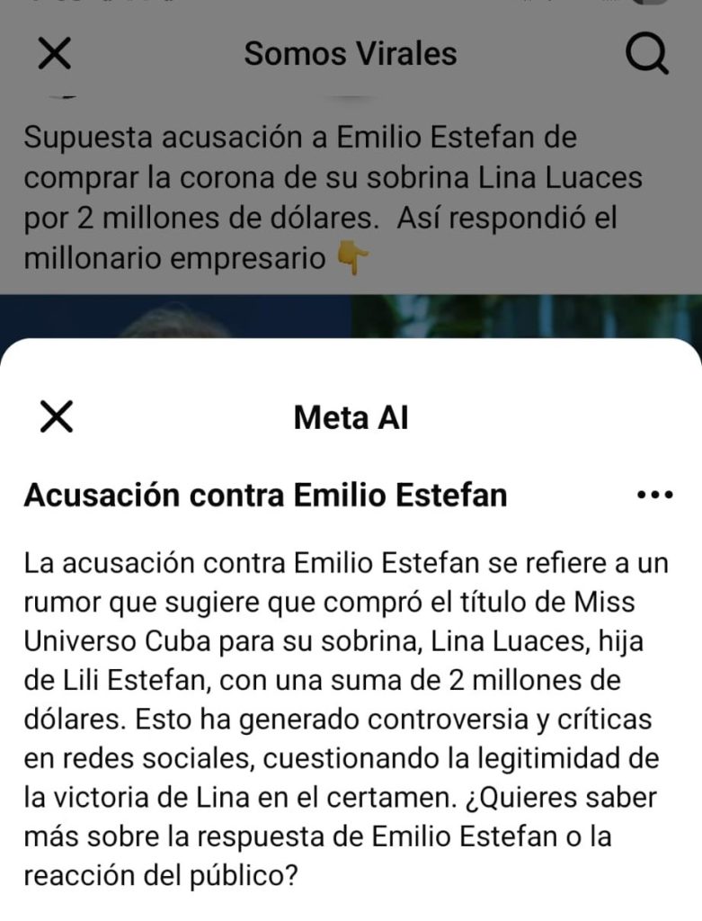 Emilio Estefan Miss Cuba