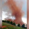Enorme tornado toca tierra en Güira de Melena sin causar daños materiales (1)