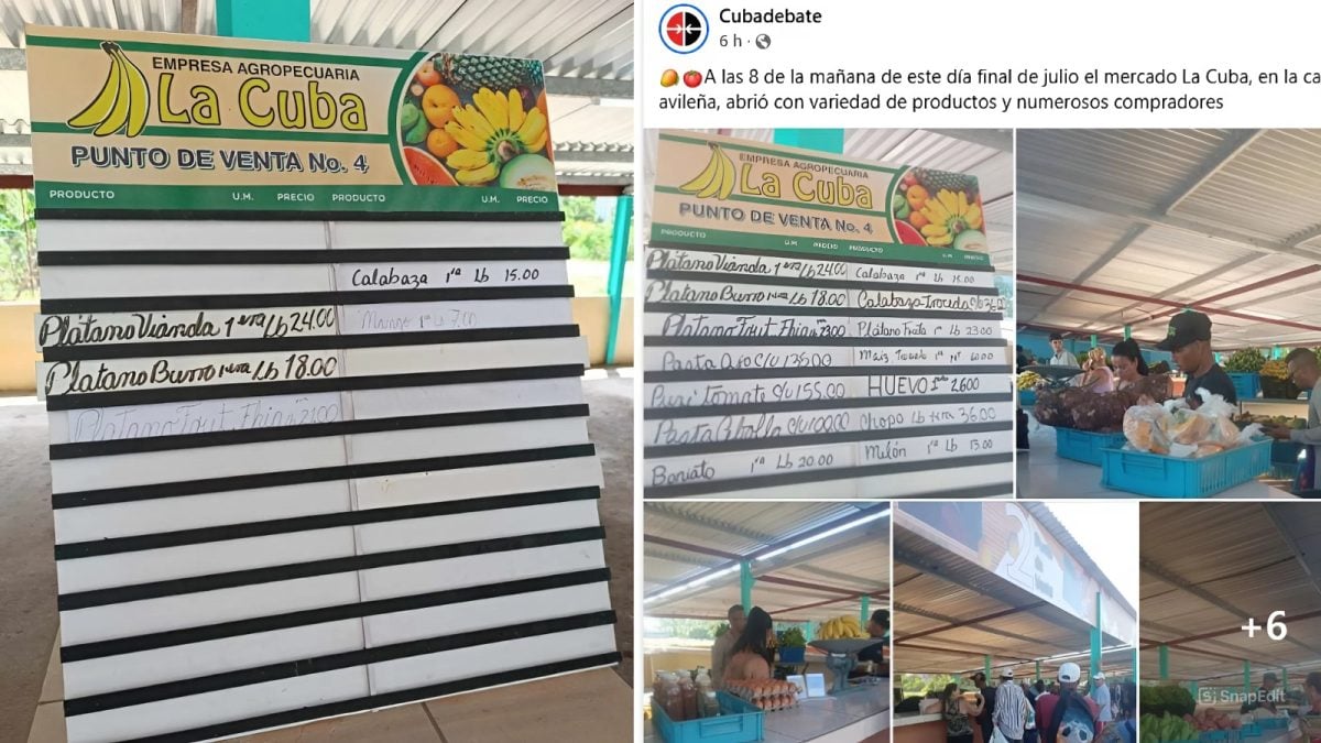 Escasez de comida en Cuba
