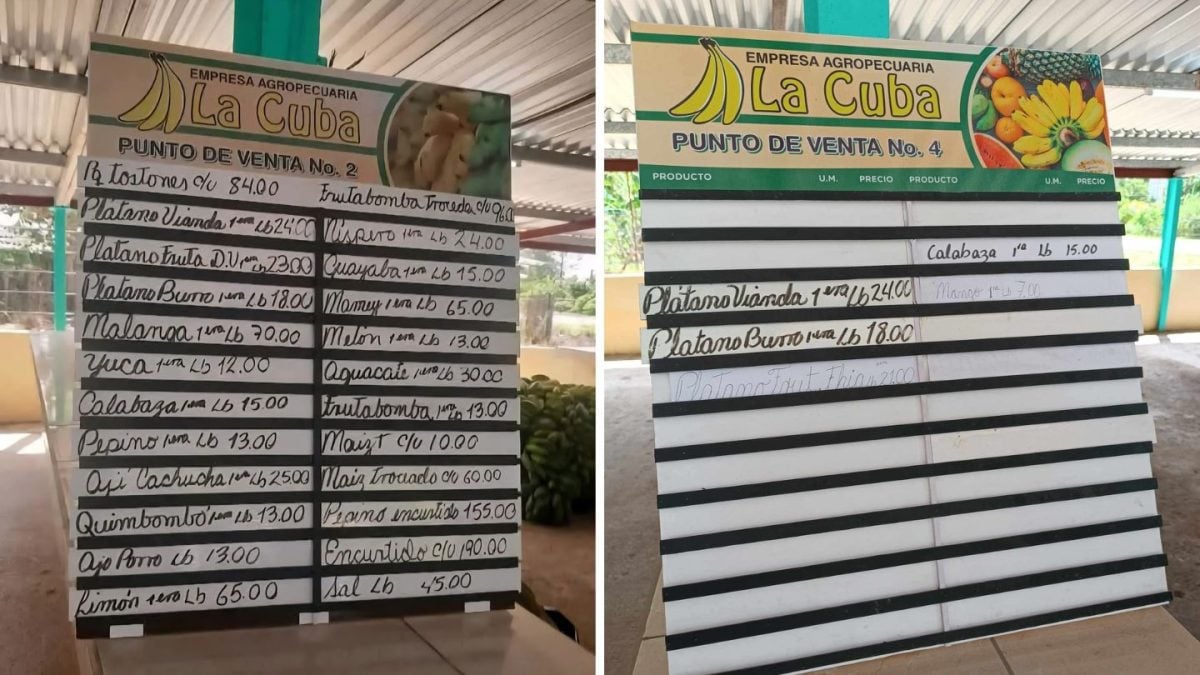 Escasez de comida en Cuba