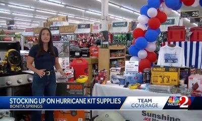 Florida inicia temporada de exención de impuesto a productos relacionados con huracanes