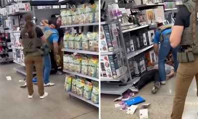 ICE detiene a migrante en Walmart