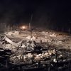 Incendio arrasa con parque inflable en Rancho Luna, cerca del delfinario de Cienfuegos