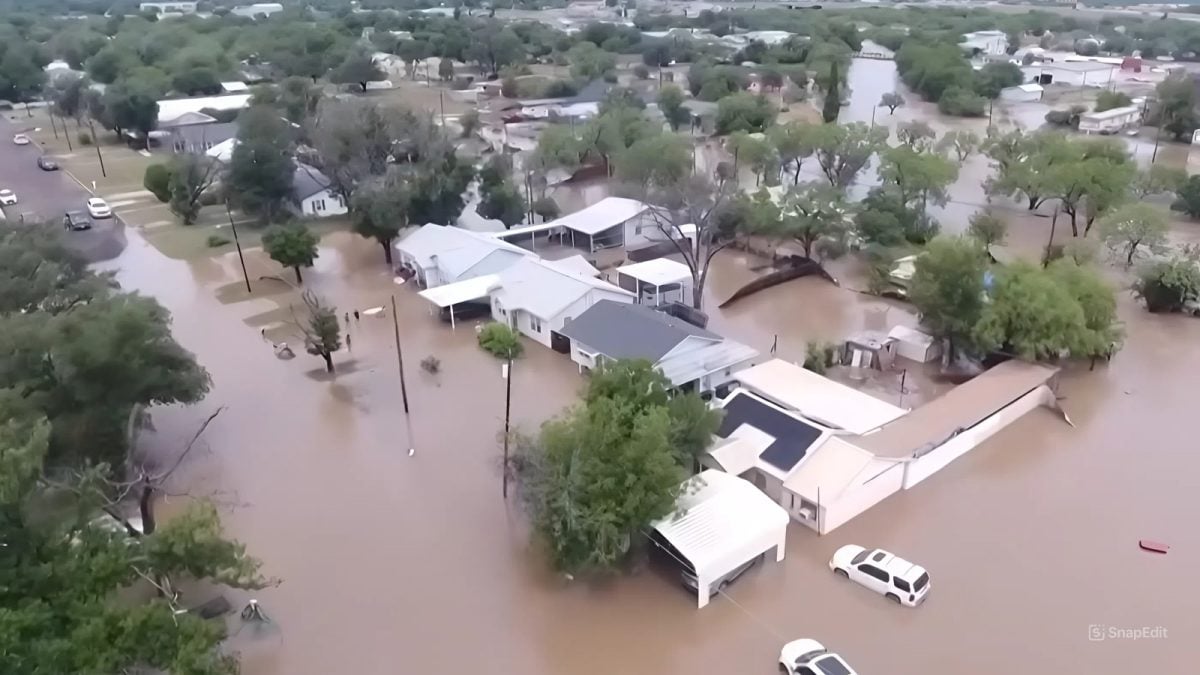 Lluvias inundaciones en Texas