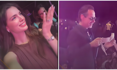 Marc Anthony y Nadia FErreira