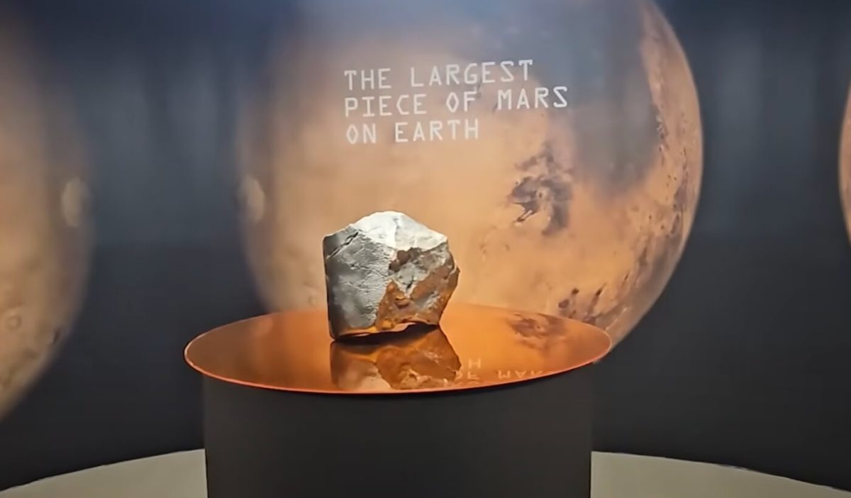 Meteorito de Marte en la Tierra