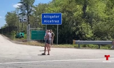 Migrante cubano transita por el noveno día en huelga de hambre en Alligator Alcatraz
