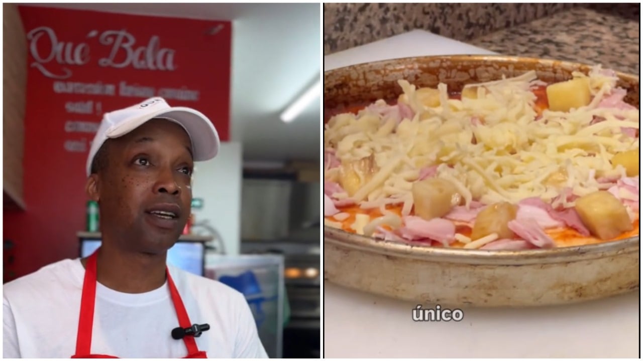 Migrante triunfa en París vendiendo pizzas y sándwich cubano