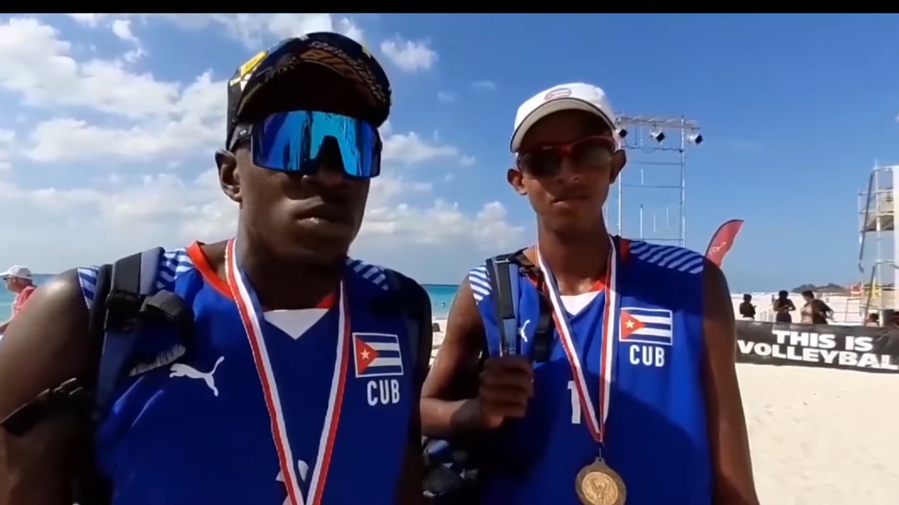 Pareja cubana de voleibol de playa triunfa en Rusia y gana un millón