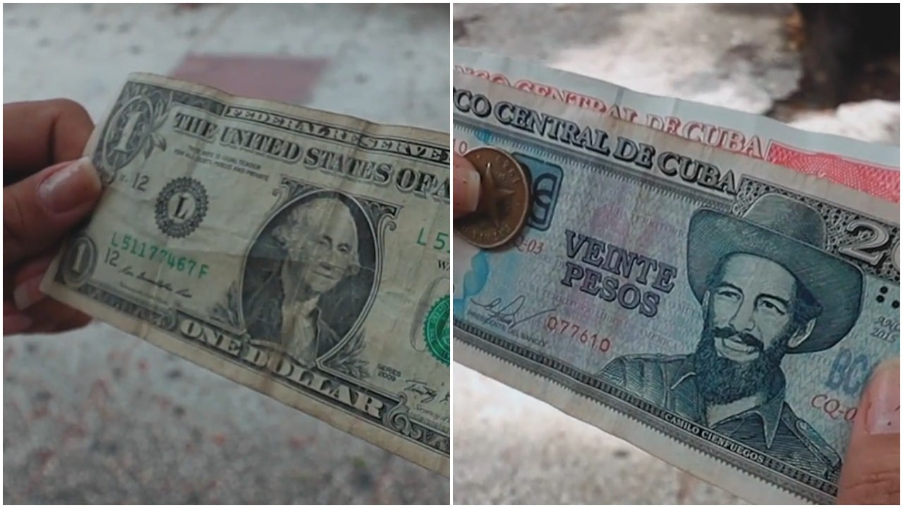 Precio del dólar en Cuba sube cuatro pesos en la última semana