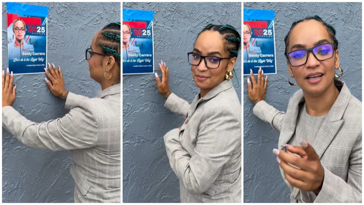 Seidy La Niña en campaña como alcaldesa