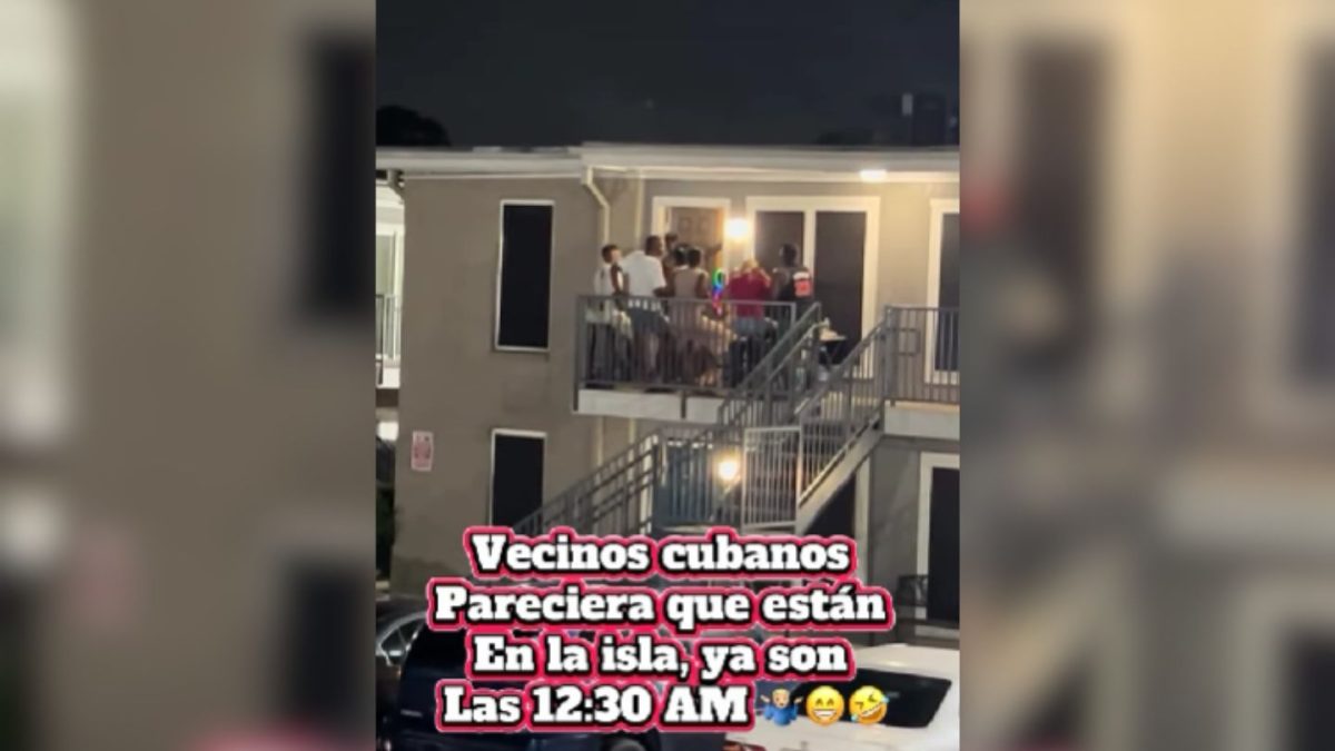 “Ya no están en la Isla” polémica por fiesta de cubanos hasta más de la medianoche en EEUU